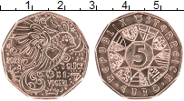 Продать Монеты Австрия 5 евро 2022 Медь