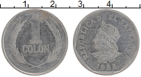 Продать Монеты Сальвадор 1 колон 1988 Медно-никель
