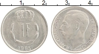 Продать Монеты Люксембург 1 франк 1965 Медно-никель