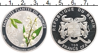Продать Монеты Бенин 100 франков 2011 Серебро