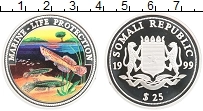 Продать Монеты Сомали 25 долларов 1999 Серебро