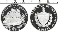Продать Монеты Куба 10 песо 2000 Серебро