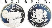 Продать Монеты Сомали 100 шиллингов 2003 Серебро