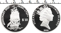 Продать Монеты Соломоновы острова 10 долларов 2000 Серебро