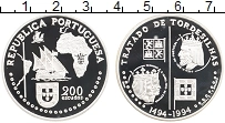 Продать Монеты Португалия 200 эскудо 1994 Серебро