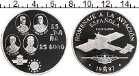 Продать Монеты Испания 25 евро 1997 Серебро