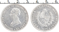 Продать Монеты Уругвай 50 сентаво 1917 Серебро