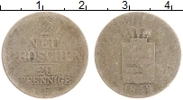 Продать Монеты Саксе-Мейнинген 2 гроша 1848 Серебро