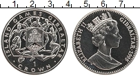 Продать Монеты Гибралтар 1 крона 1995 Медно-никель