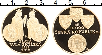 Продать Монеты Чехия 10000 крон 2012 Золото