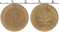 Продать Монеты ФРГ 10 пфеннигов 1995 Медно-никель