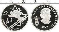 Продать Монеты Канада 25 центов 2007 Серебро
