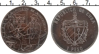 Продать Монеты Куба 1 песо 1994 Медь