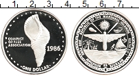 Продать Монеты Маршалловы острова 1 доллар 1986 Серебро