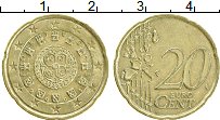 Продать Монеты Португалия 20 евроцентов 2002 Латунь