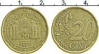 Продать Монеты Австрия 20 евроцентов 2002 Латунь