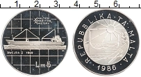 Продать Монеты Мальта 5 лир 1986 Серебро