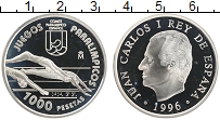 Продать Монеты Испания 1000 песет 1996 Серебро
