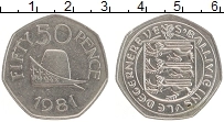 Продать Монеты Гернси 50 пенсов 1971 Медно-никель