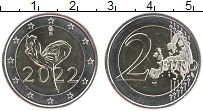 Продать Монеты Финляндия 2 евро 2022 Биметалл