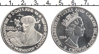 Продать Монеты Теркc и Кайкос 5 крон 1994 Медно-никель