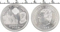Продать Монеты Испания 2000 песет 1998 Серебро