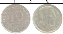 Продать Монеты Аргентина 10 сентаво 1953 Медно-никель