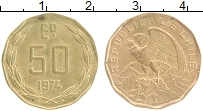 Продать Монеты Чили 50 эскудо 1974 Латунь