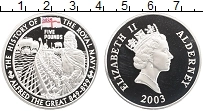 Продать Монеты Олдерни 5 фунтов 2003 Медно-никель