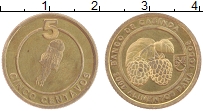 Продать Монеты Кабинда 5 сентаво 2001 Латунь