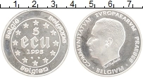 Продать Монеты Бельгия 5 экю 1993 Серебро
