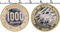 Продать Монеты Экваториальная Гвинея 1000 франков 2020 Биметалл