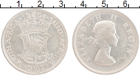 Продать Монеты Южная Африка 2 1/2 шиллинга 1954 Серебро