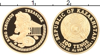 Продать Монеты Казахстан 100 тенге 2004 Золото