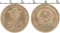 Продать Монеты Вьетнам 5000 донг 2003 