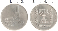 Продать Монеты Израиль 1/2 лиры 1977 Медно-никель
