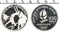 Продать Монеты Франция 100 франков 1990 Серебро