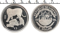 Продать Монеты Либерия 5 долларов 1998 Медно-никель