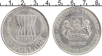 Продать Монеты Сингапур 10 долларов 1987 Медно-никель