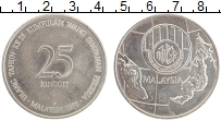 Продать Монеты Малайзия 25 рингит 1976 Серебро