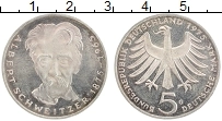 Продать Монеты ФРГ 5 марок 1975 Серебро