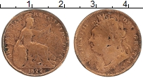 Продать Монеты Великобритания 1 пенни 1822 Медь