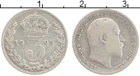 Продать Монеты Великобритания 3 пенса 1908 Серебро