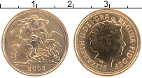 Продать Монеты Великобритания 1/2 соверена 2004 Золото