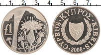 Продать Монеты Кипр 1 фунт 2006 Серебро