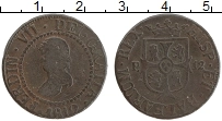 Продать Монеты Испания 12 мараведи 1819 Медь