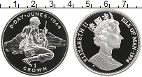 Продать Монеты Остров Мэн 1 крона 1994 Серебро