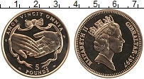 Продать Монеты Гибралтар 5 фунтов 1997 