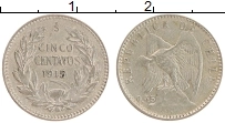 Продать Монеты Чили 5 сентаво 1913 Серебро