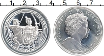 Продать Монеты Остров Мэн 1 крона 2008 Серебро